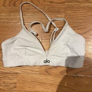 ALO Yoga Women's White Bralette